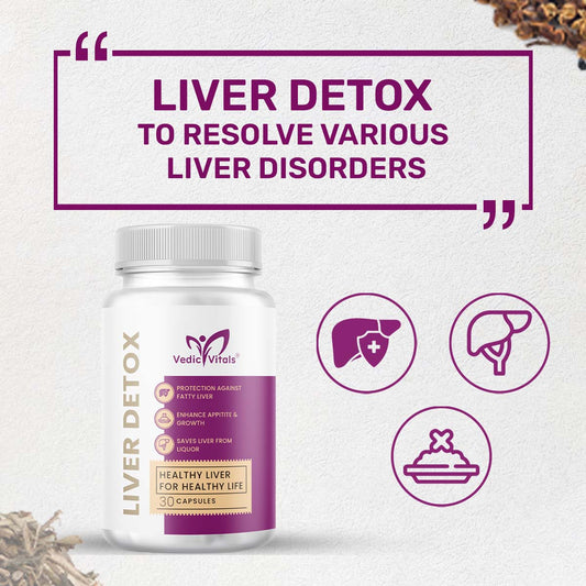Liver Detox Capsules Shield Against Fatty Liver